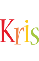 Kris birthday logo