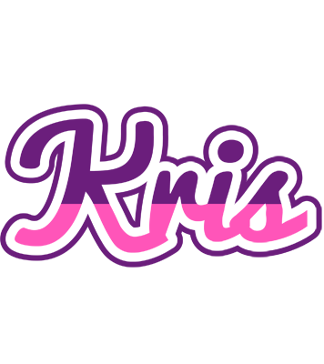 Kris cheerful logo