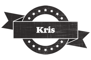 Kris grunge logo