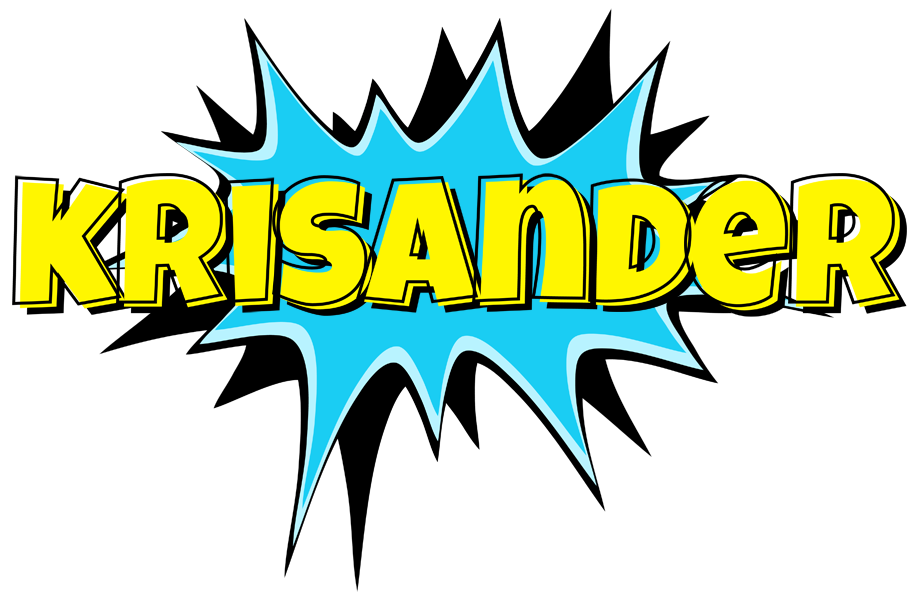 Krisander amazing logo