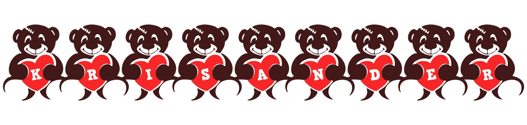 Krisander bear logo
