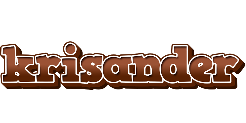 Krisander brownie logo