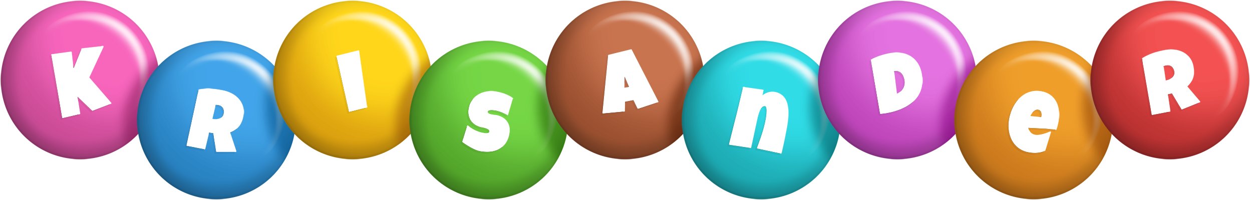 Krisander candy logo