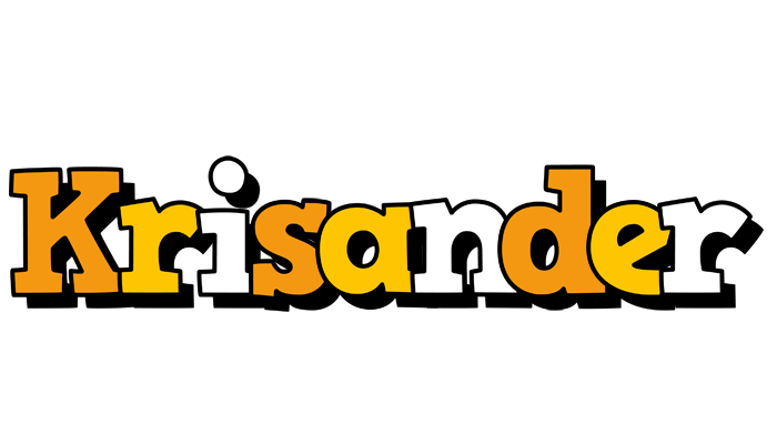 Krisander cartoon logo
