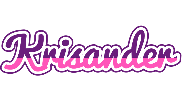 Krisander cheerful logo