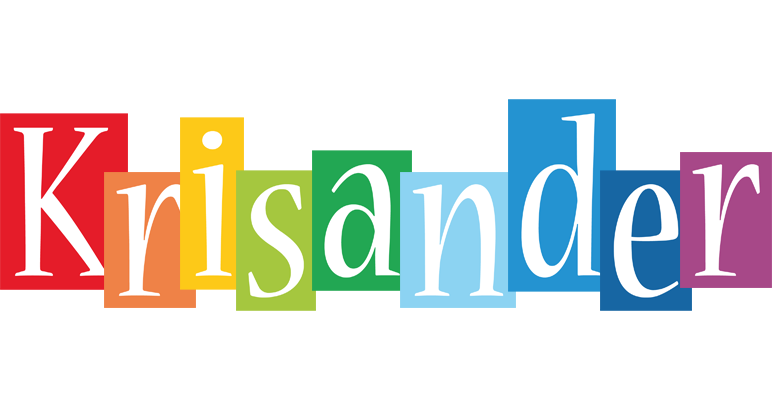Krisander colors logo