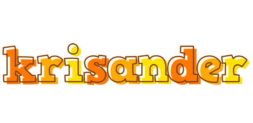 Krisander desert logo
