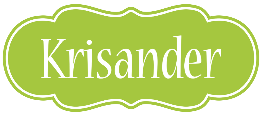 Krisander family logo