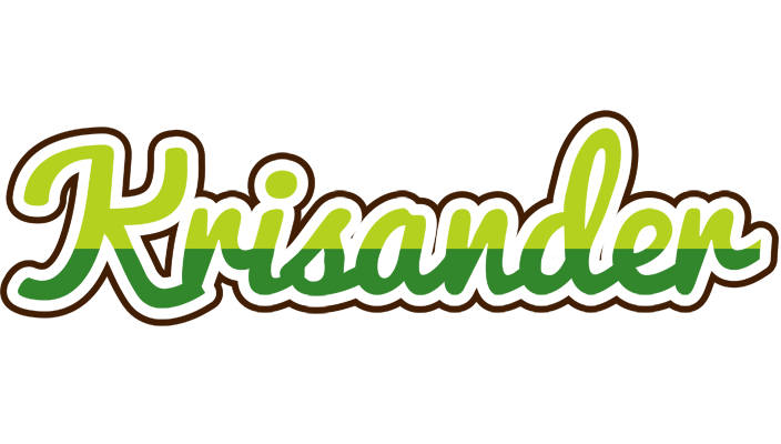 Krisander golfing logo