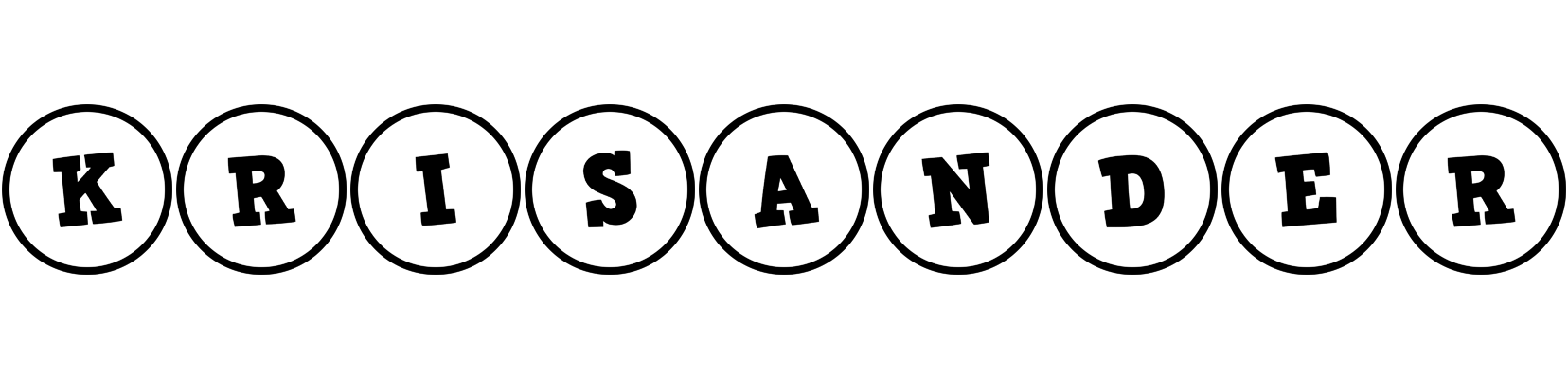 Krisander handy logo