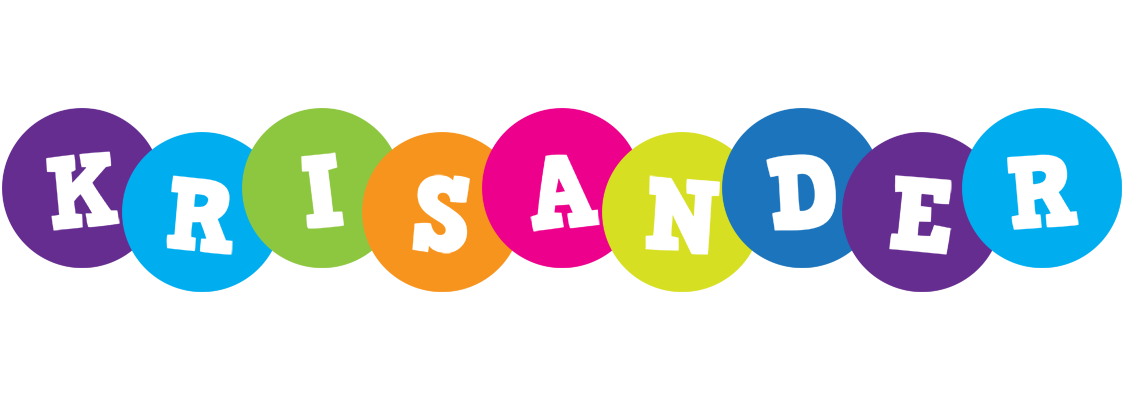 Krisander happy logo