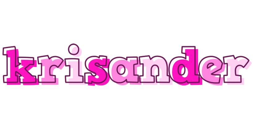 Krisander hello logo