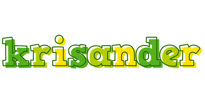 Krisander juice logo