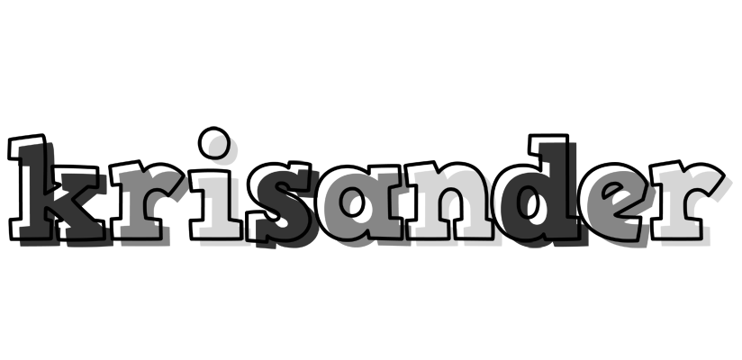 Krisander night logo