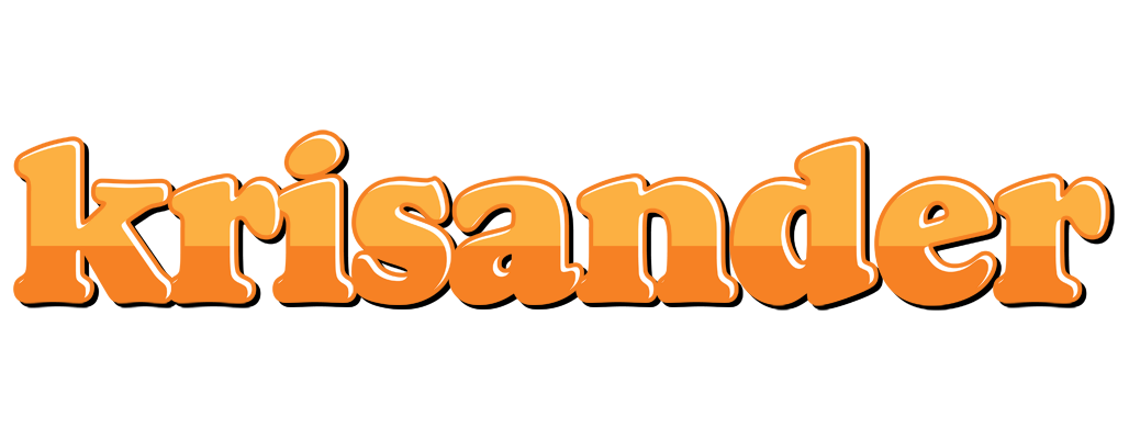 Krisander orange logo