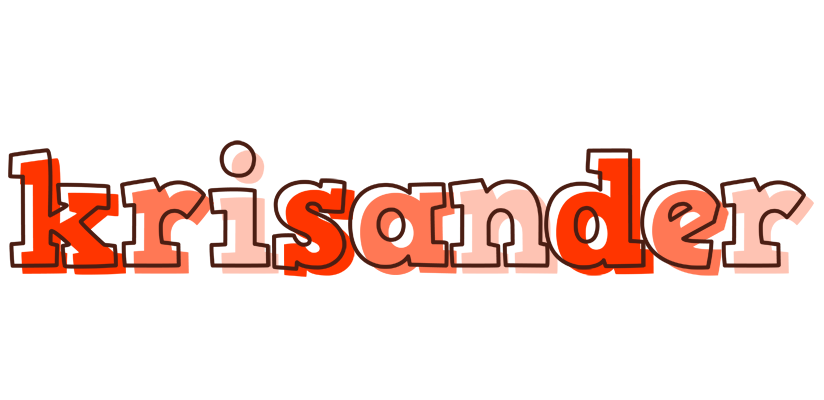 Krisander paint logo