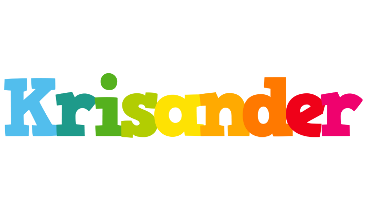 Krisander rainbows logo