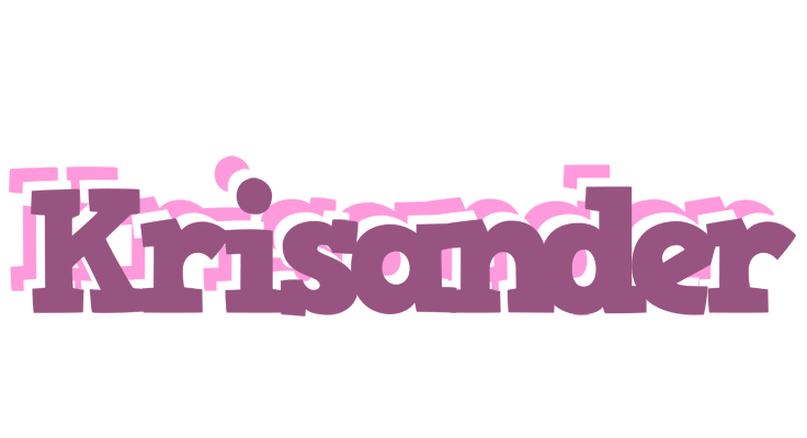 Krisander relaxing logo