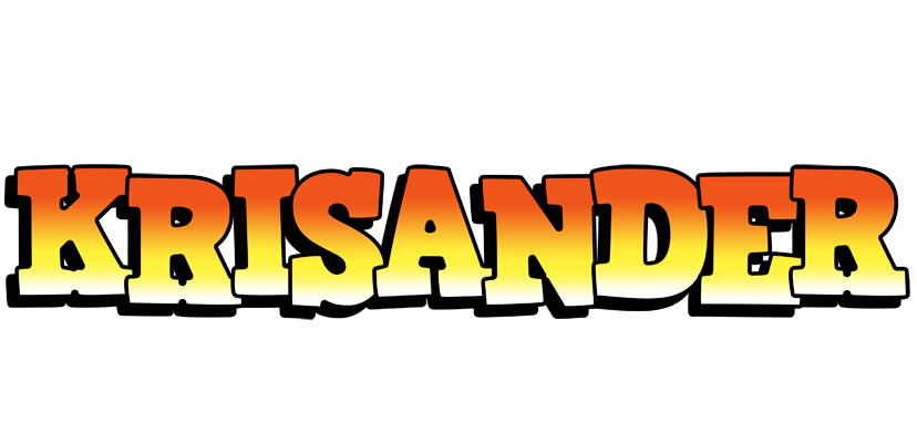 Krisander sunset logo