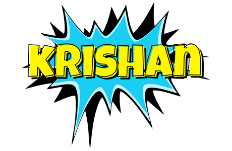 Krishan amazing logo