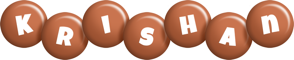 Krishan candy-brown logo