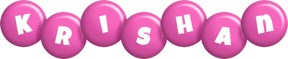 Krishan candy-pink logo