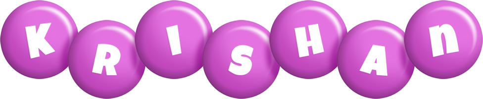 Krishan candy-purple logo
