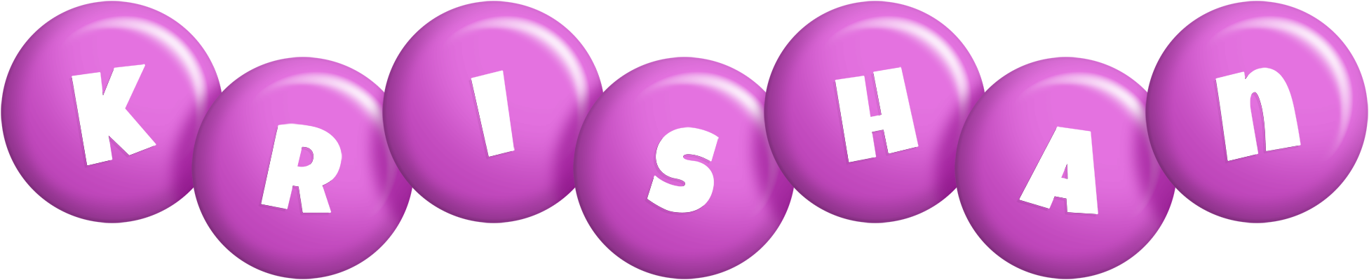 Krishan candy-purple logo