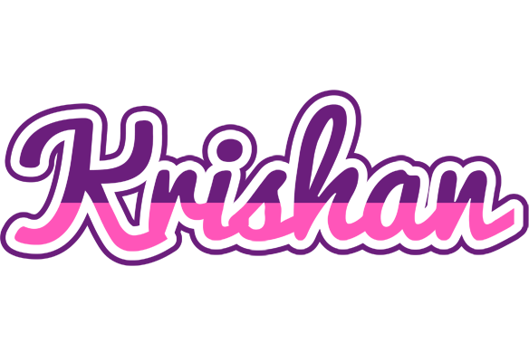 Krishan cheerful logo