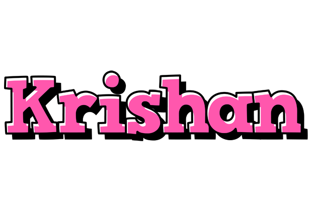 Krishan girlish logo
