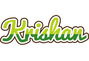 Krishan golfing logo
