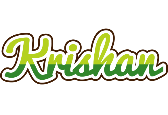 Krishan golfing logo