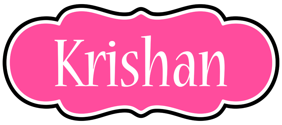 Krishan invitation logo