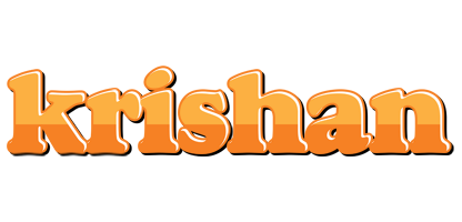 Krishan orange logo