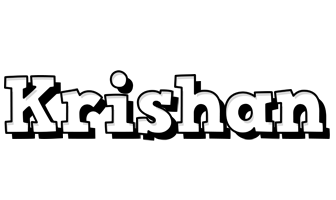 Krishan snowing logo