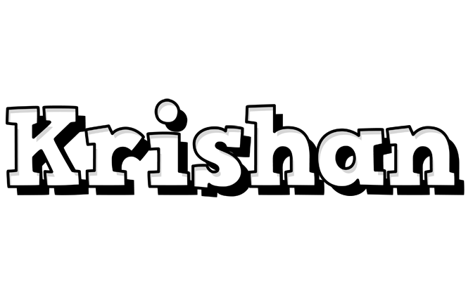 Krishan snowing logo