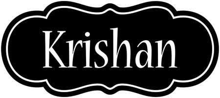 Krishan welcome logo