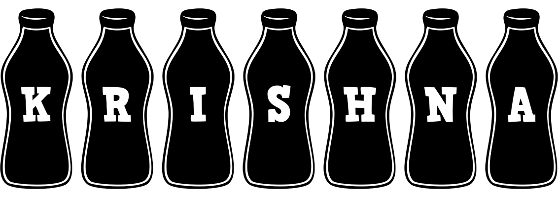 Krishna bottle logo
