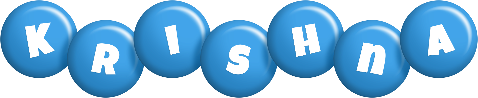 Krishna candy-blue logo
