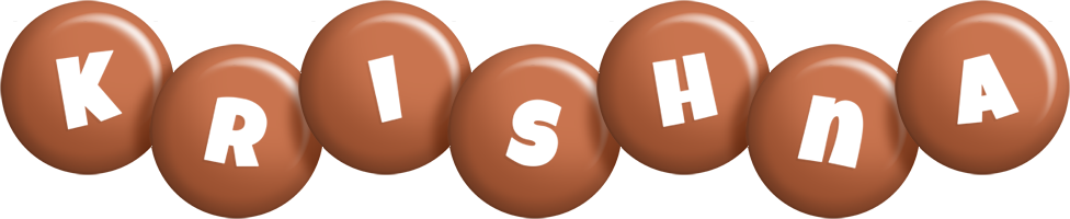 Krishna candy-brown logo
