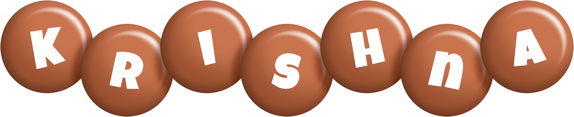 Krishna candy-brown logo