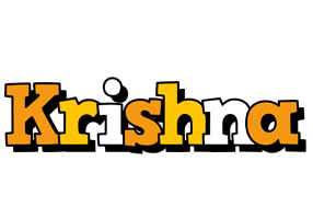 Krishna cartoon logo