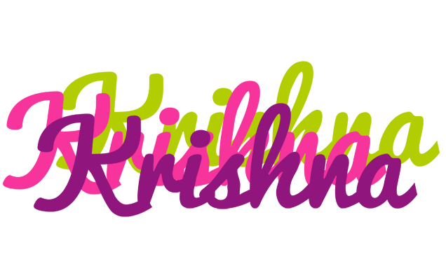 Krishna flowers logo
