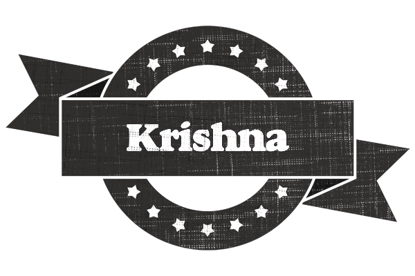 Krishna grunge logo