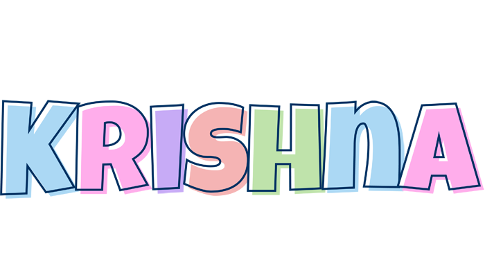 Krishna pastel logo