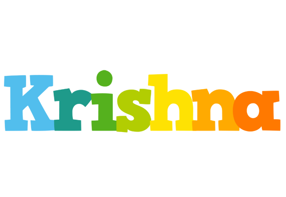 Krishna rainbows logo