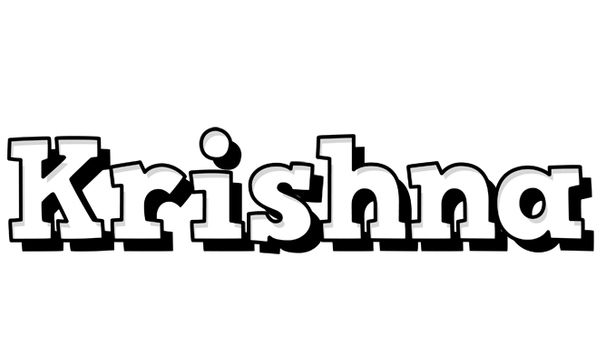 Krishna snowing logo