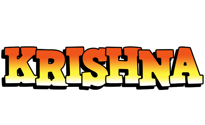 Krishna sunset logo