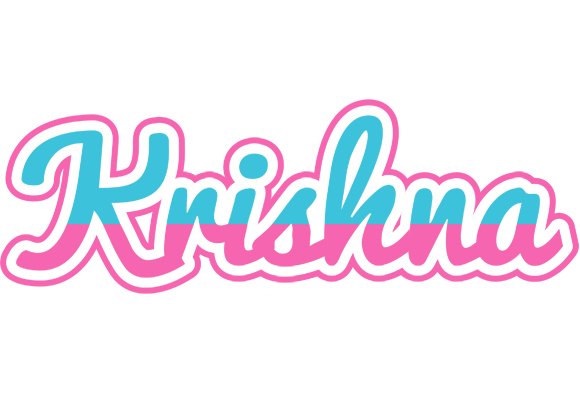 Krishna woman logo