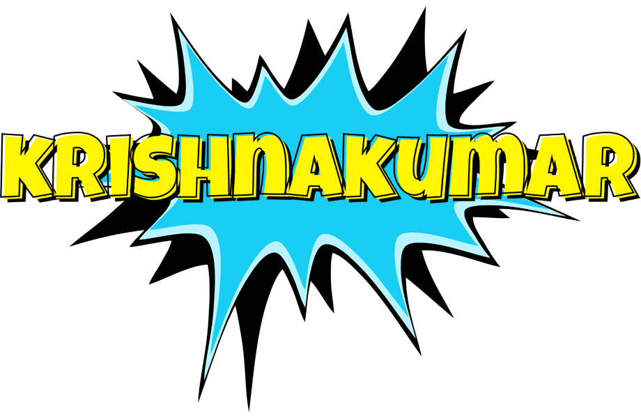 Krishnakumar amazing logo